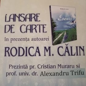 Muzeul Mitropoliei – 18 septembrie 2021 - Lansare Carte in prezenta autoarei Rodica M. Calin 