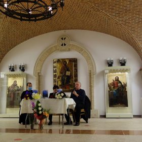 Muzeul Mitropoliei – 18 septembrie 2021 - Lansare Carte in prezenta autoarei Rodica M. Calin 